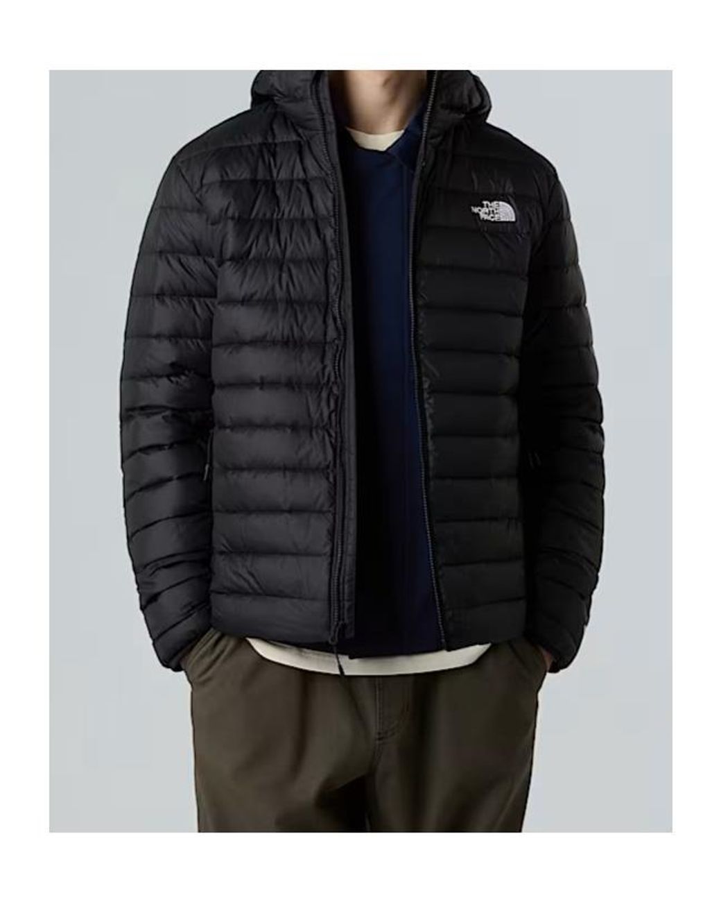The North Face Black Classic Down Jacket for men