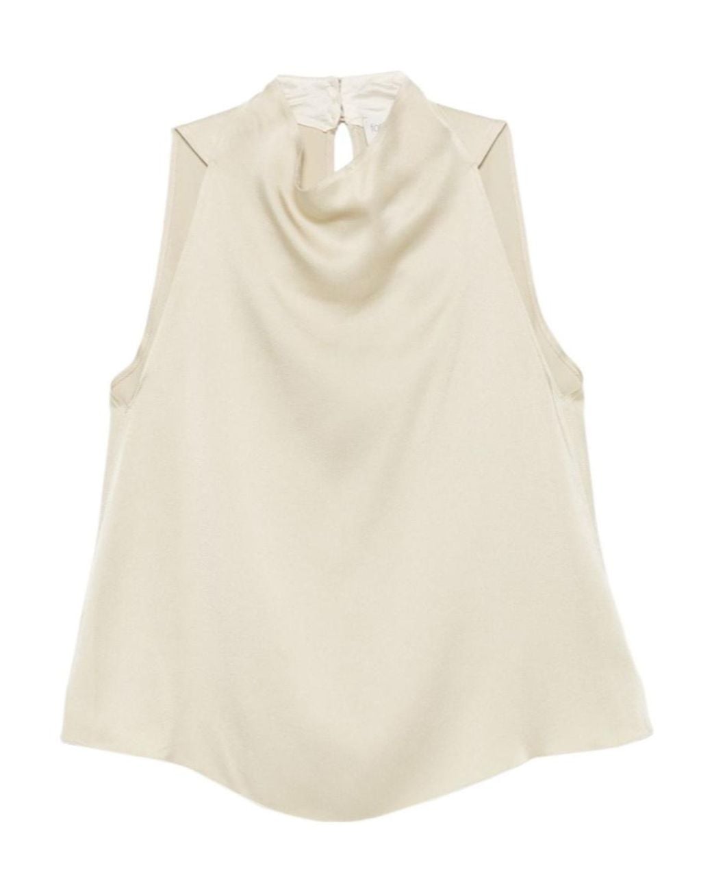 Forte_forte Natural Sleeveless Blouse
