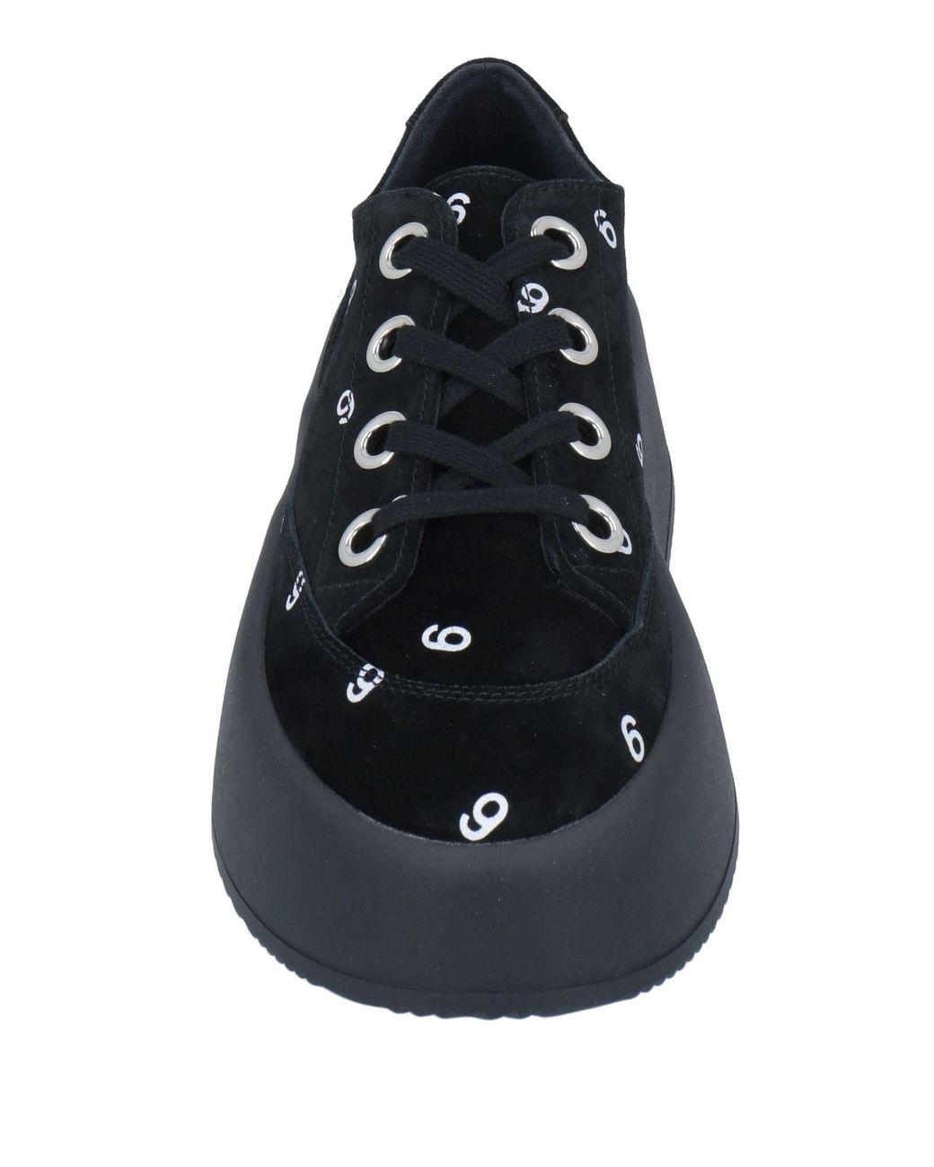 MM6 by Maison Margiela Black Low-Top Trainers