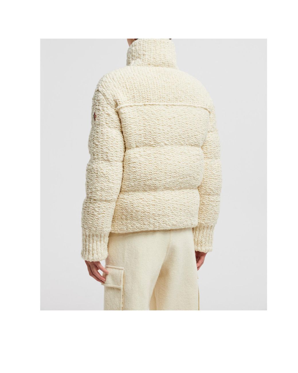 Moncler Natural Grenoble Serfaus Short Down Jacket