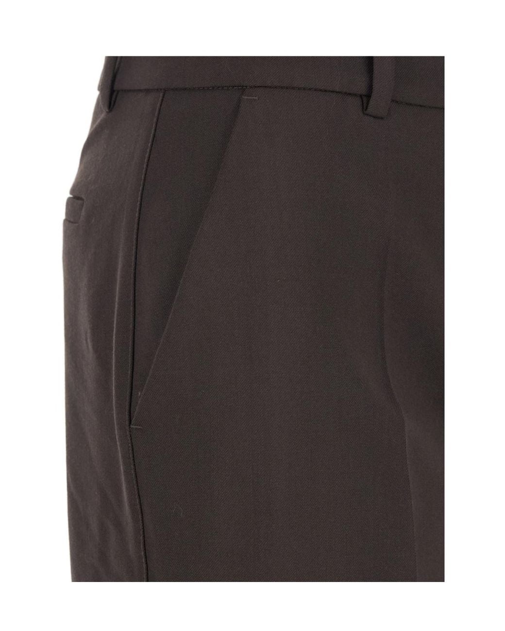 P.A.R.O.S.H. Gray Palazzo Trousers