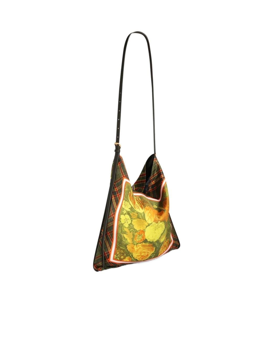 Dries Van Noten Metallic Large Scarf Bag
