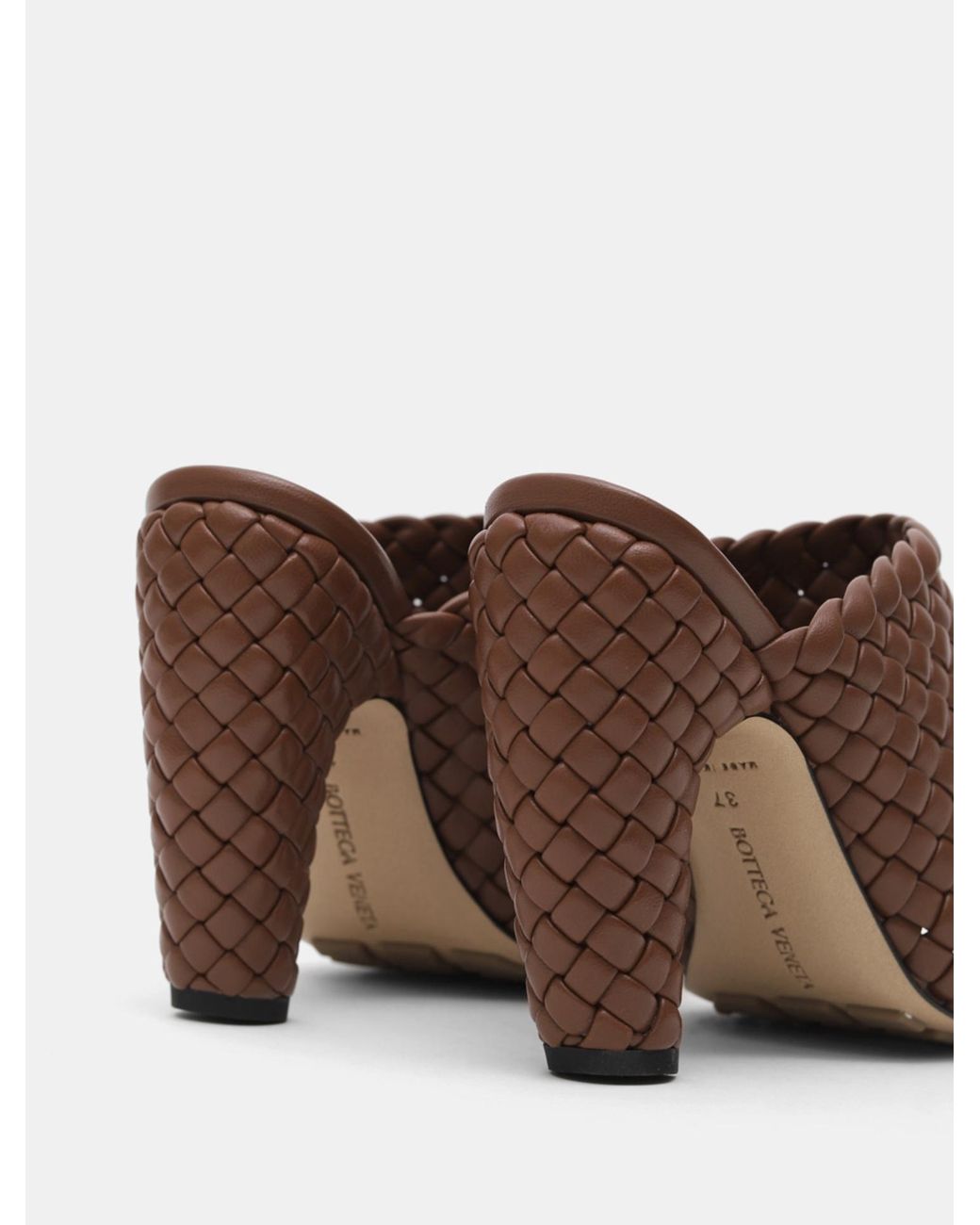 Bottega Veneta Brown Canalazzo Sandals