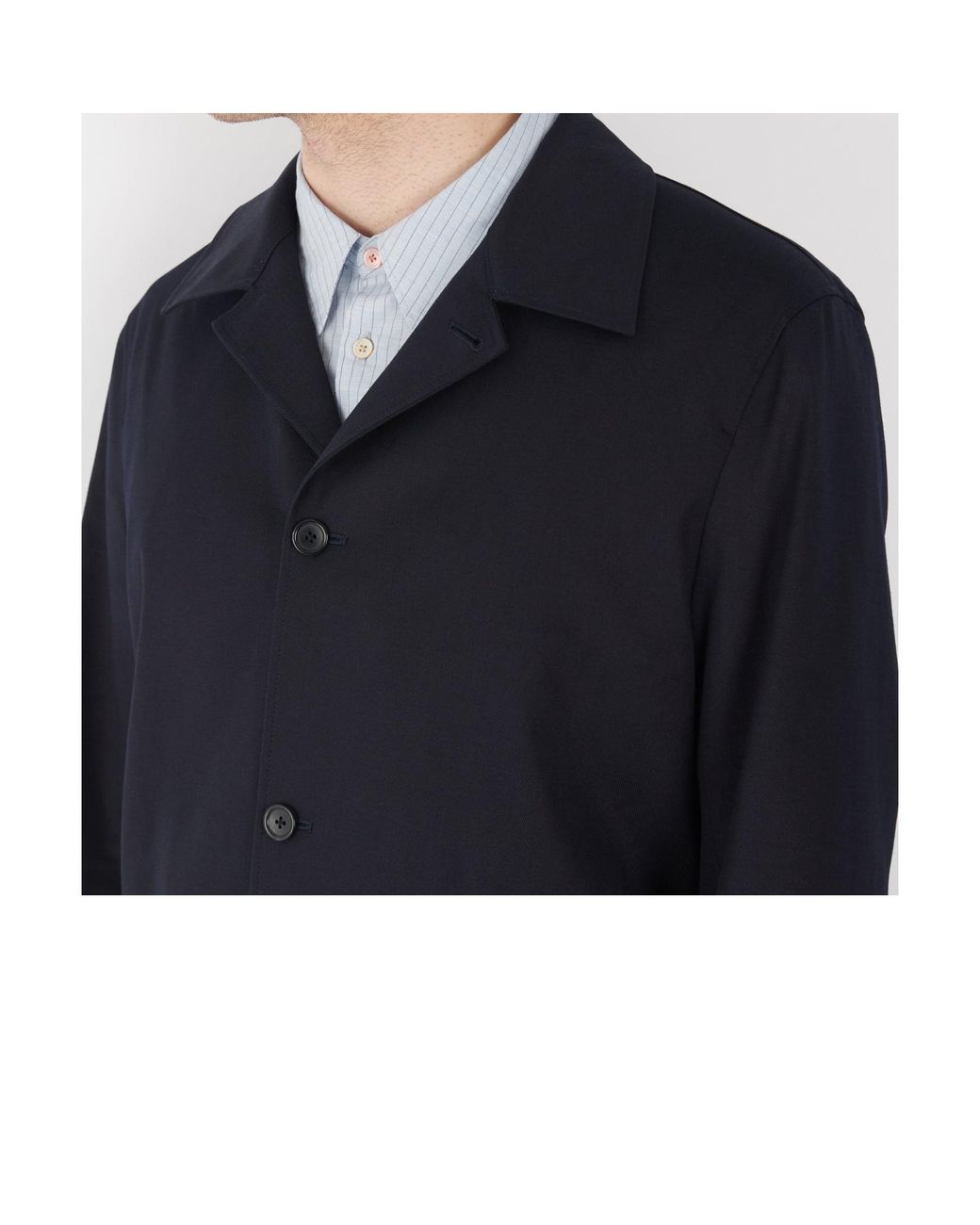 Paul Smith Blue Ps Paul Smith Single-Breasted Blazer for men