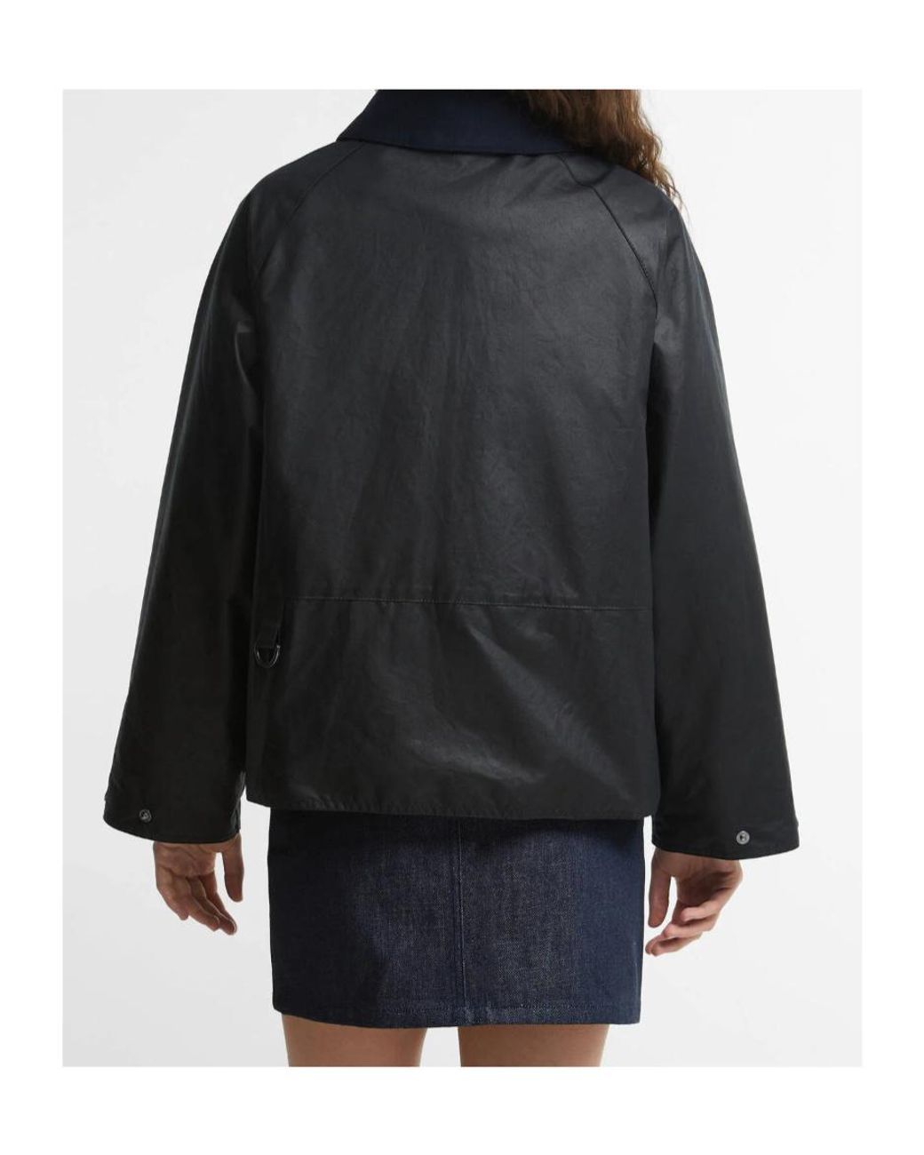 Barbour Black X A.P.C. Spey Waxed Jacket