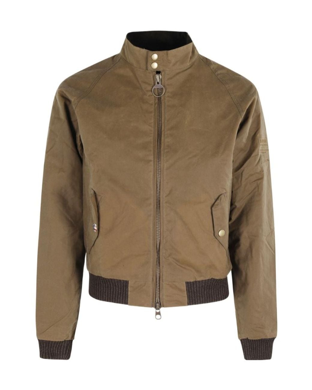 Barbour Green X Steve Mcqueen Merchant Wax Jacket for men