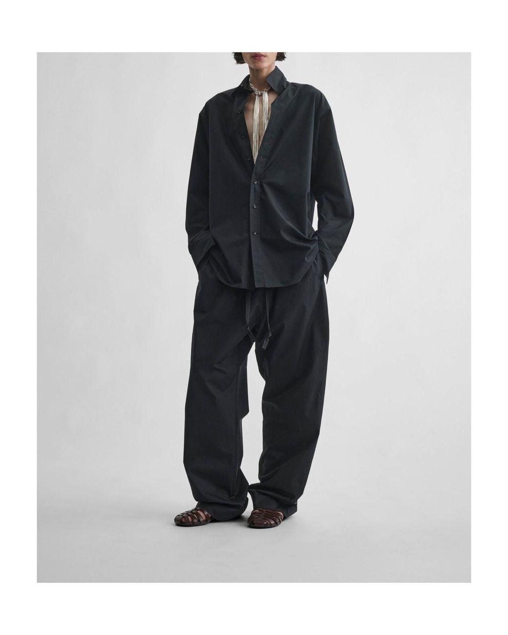 Phoebe Philo Blue Button-Down Shirt