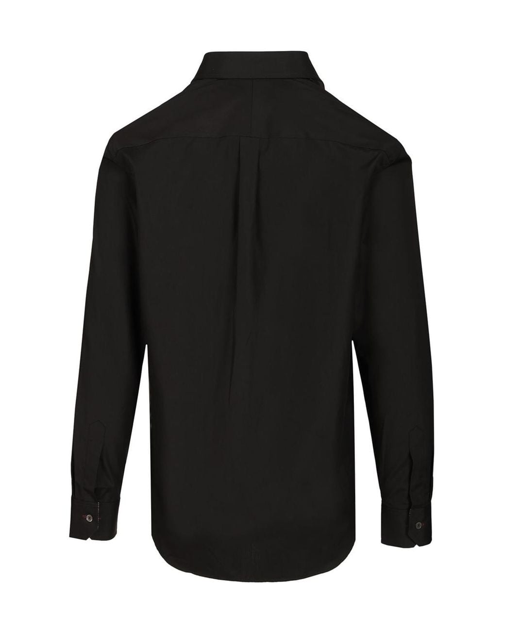Paul Smith Black Artist Stripe Cuff Shirt for men