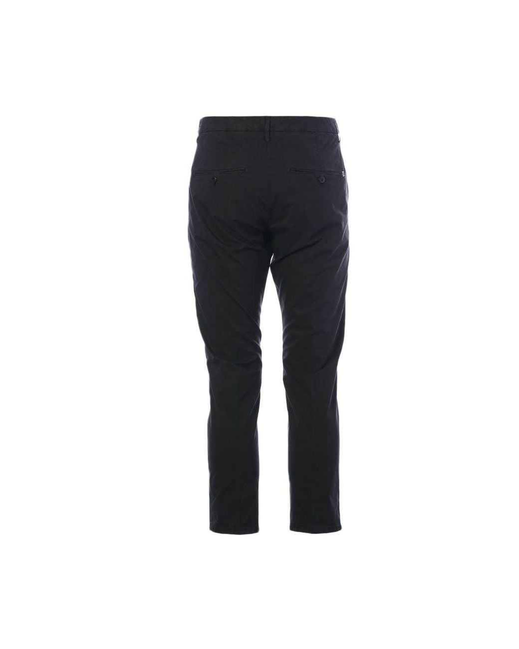 Dondup Black Pocket Casual Pants for men