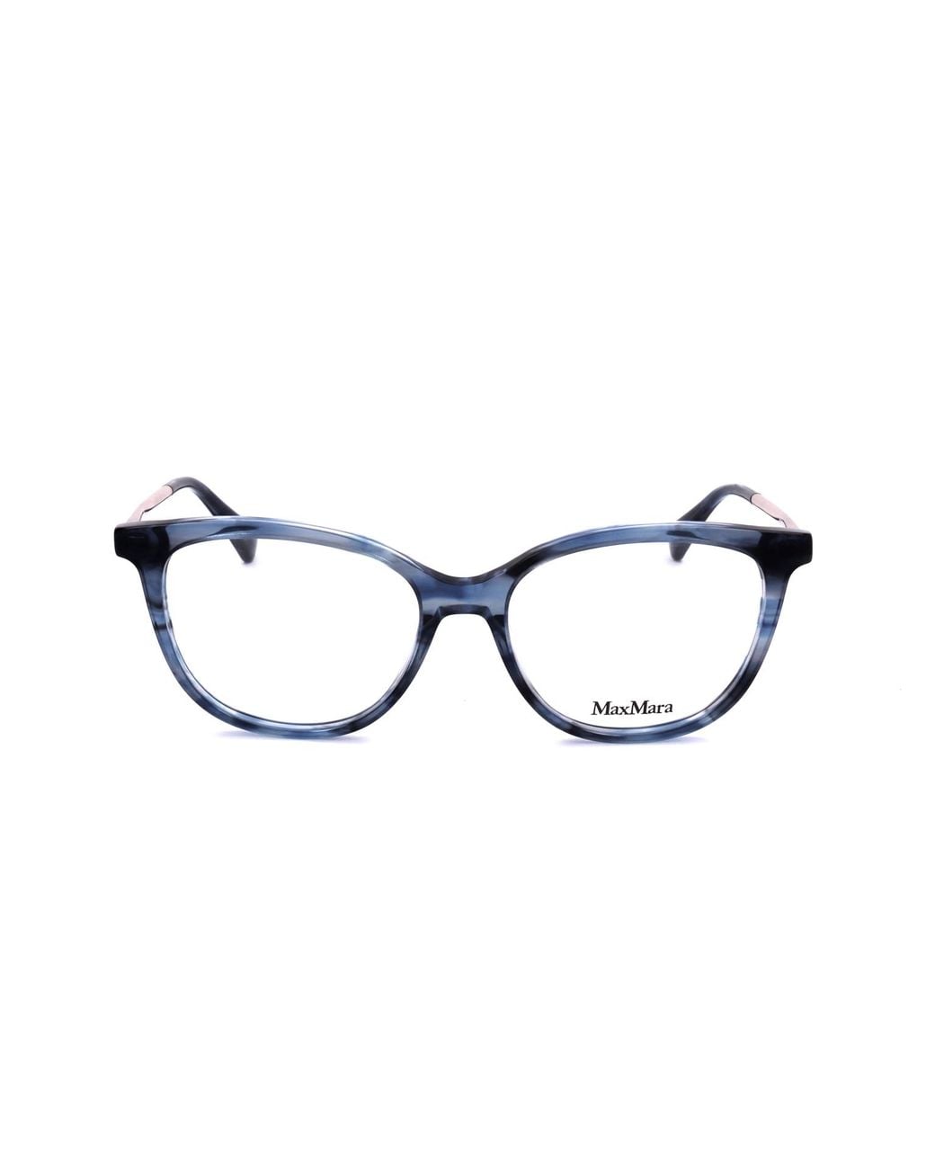 Max Mara Black Square Frame Glasses