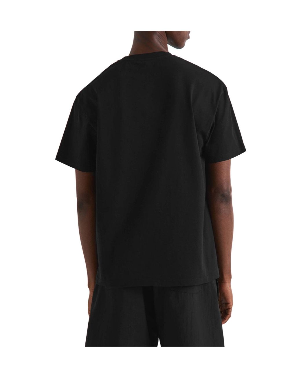 Givenchy Black Crew-Neck Short-Sleeve T-Shirt for men