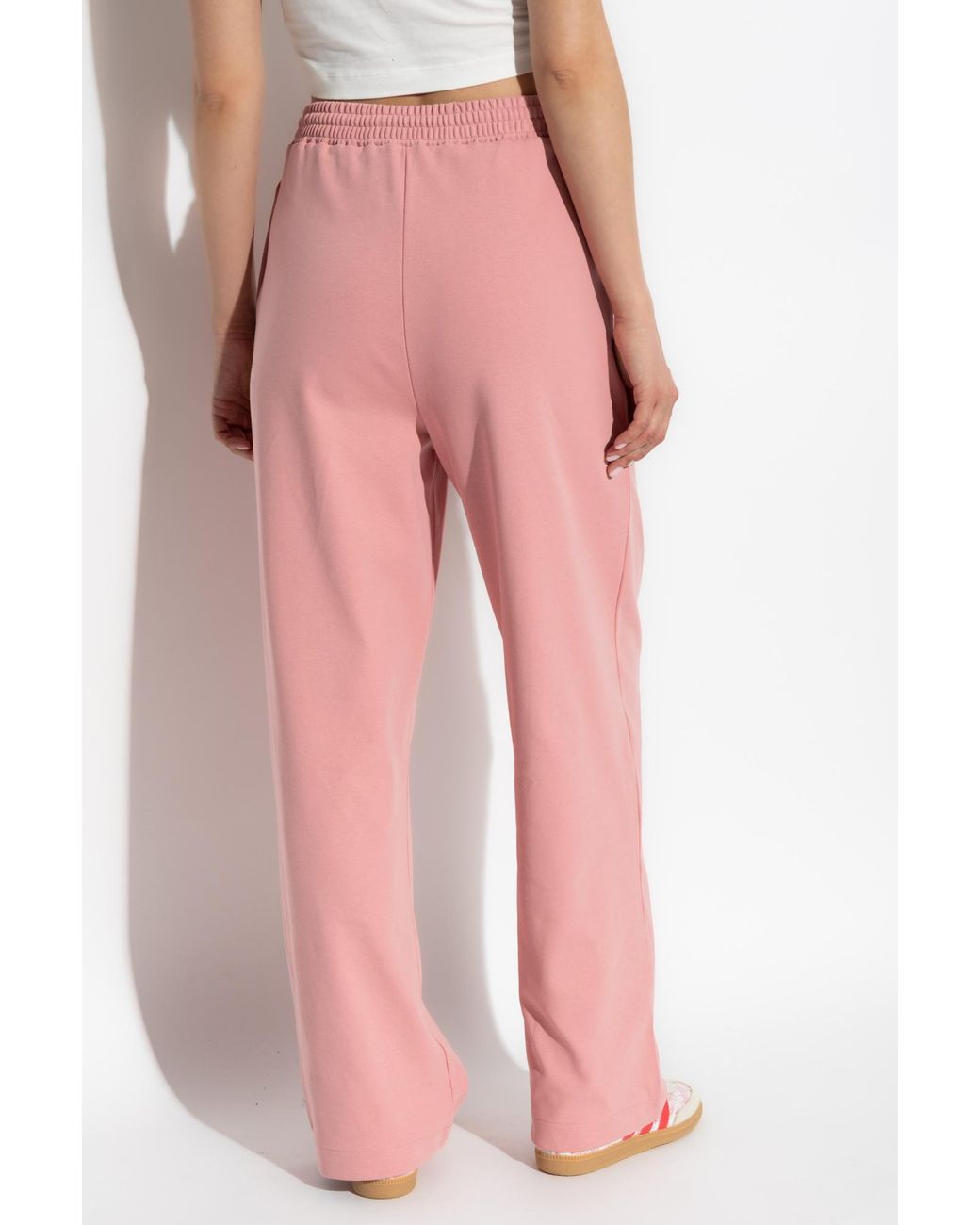 PANGAIA Pink Elastic Waist Track Pants