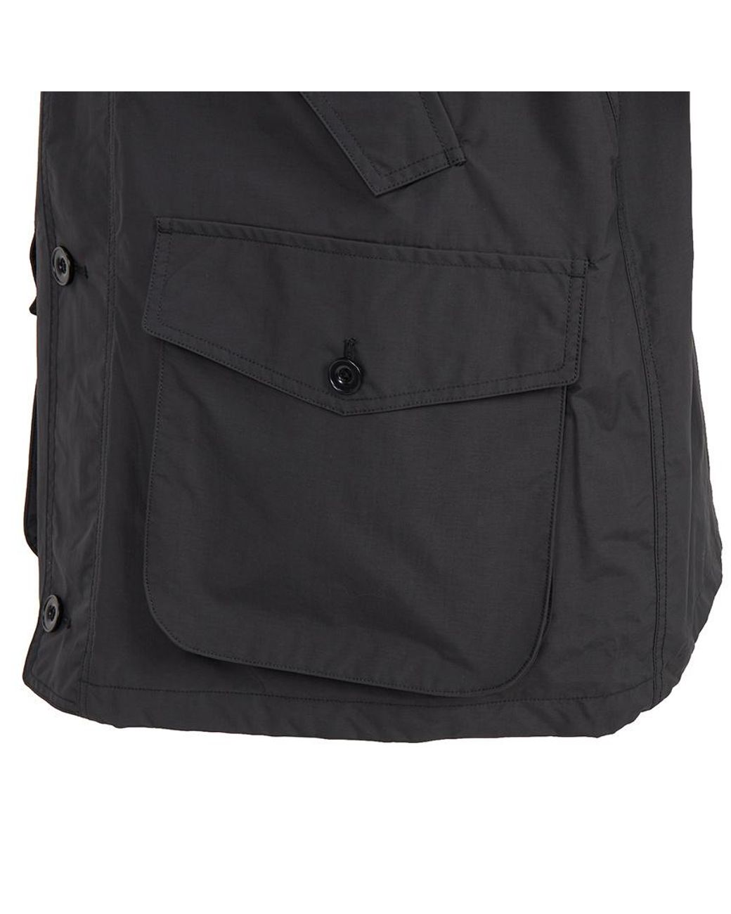 Nanamica Black 2L Pertex Unlimited Field Jacket for men