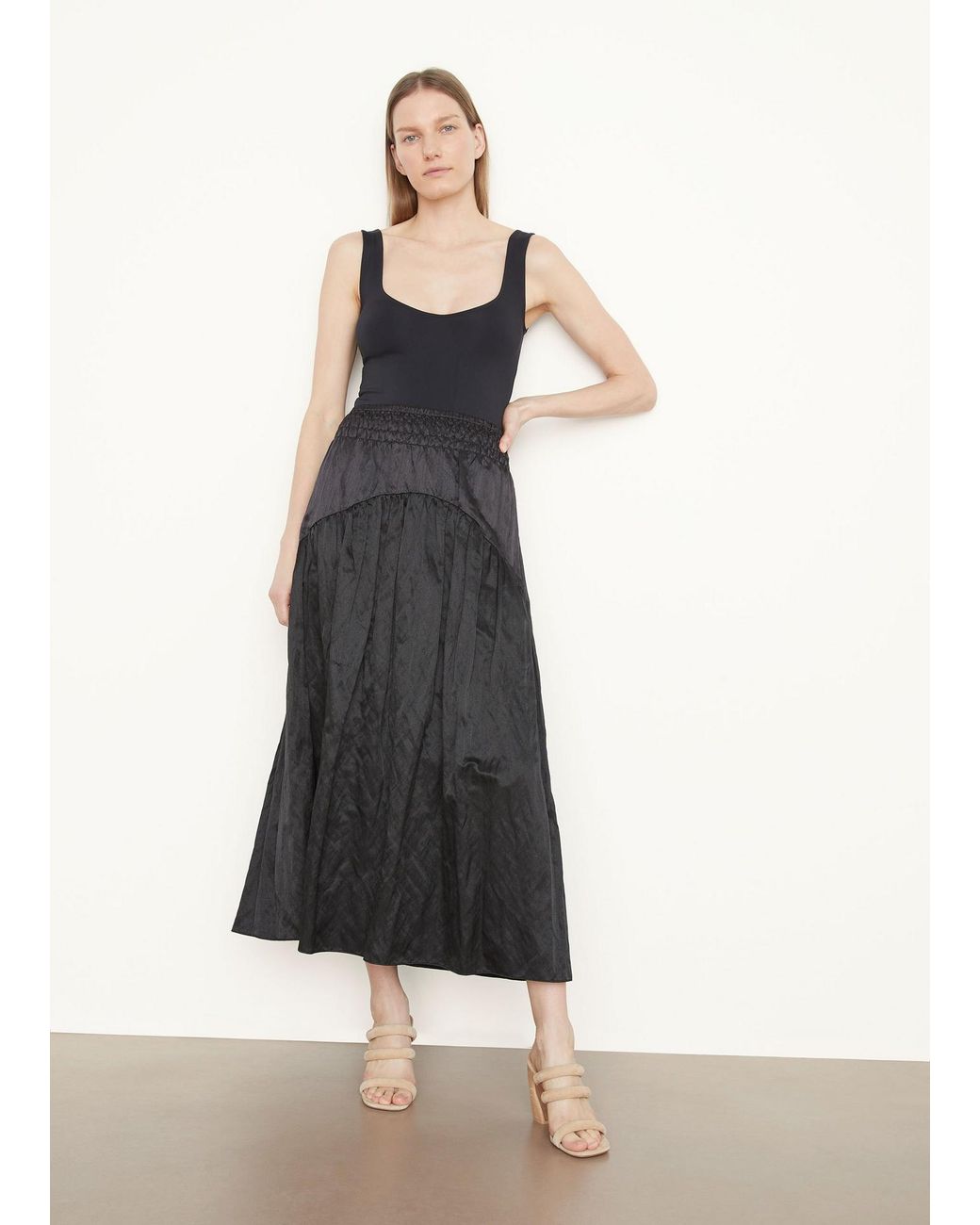 Vince Black Sleeveless Dress