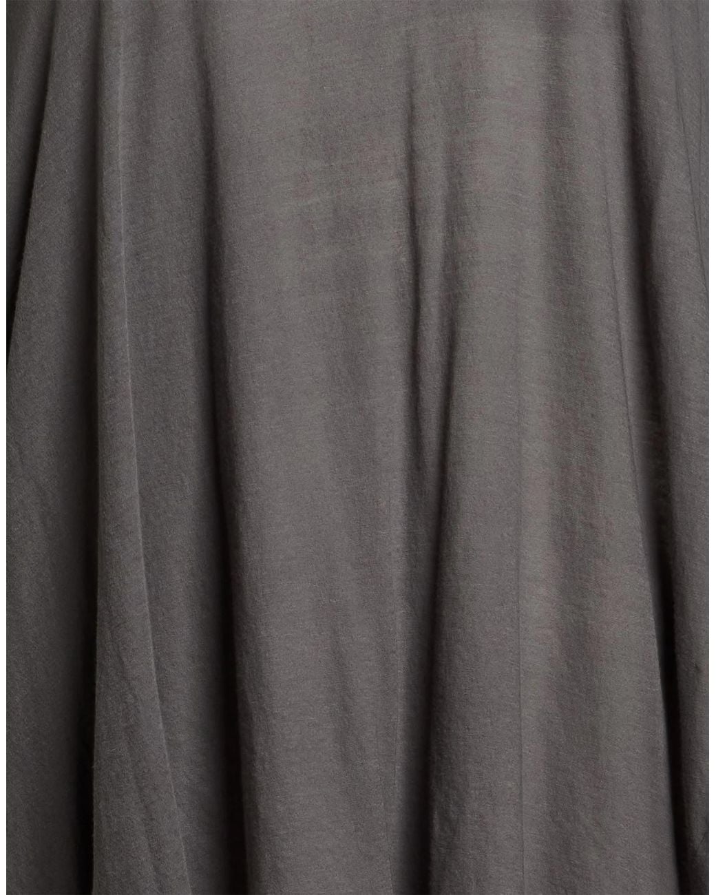 Rick Owens Gray Oversized T-Shirts