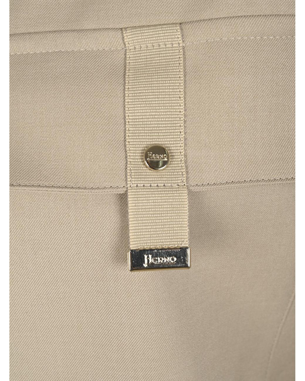 Herno Natural Flap Pocket Shirt