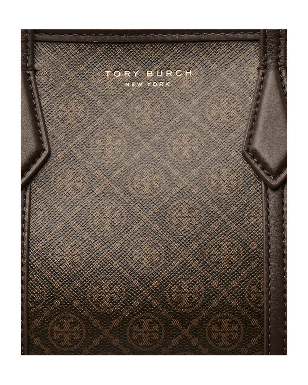 Tory Burch Brown Perry Mini Tote