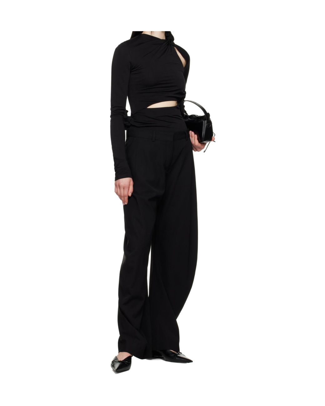 Acne Black Knots Top