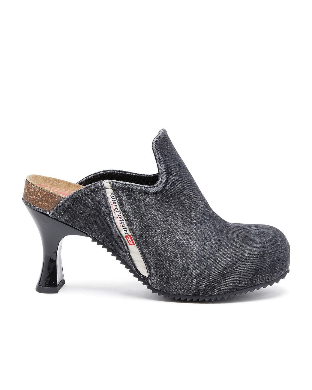 DIESEL Blue D-Woodstock-Denim Mules