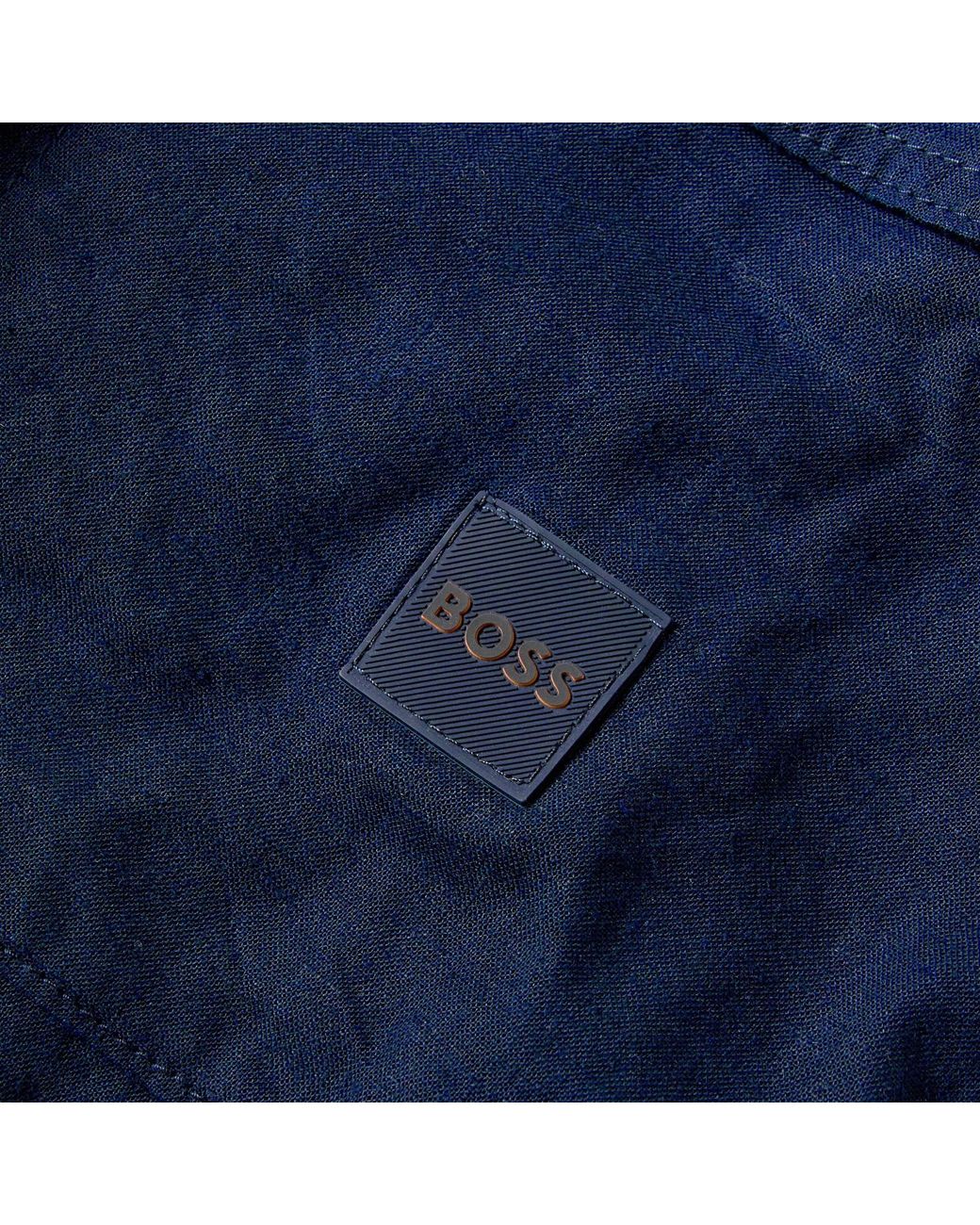 Boss Blue Casual Shorts for men