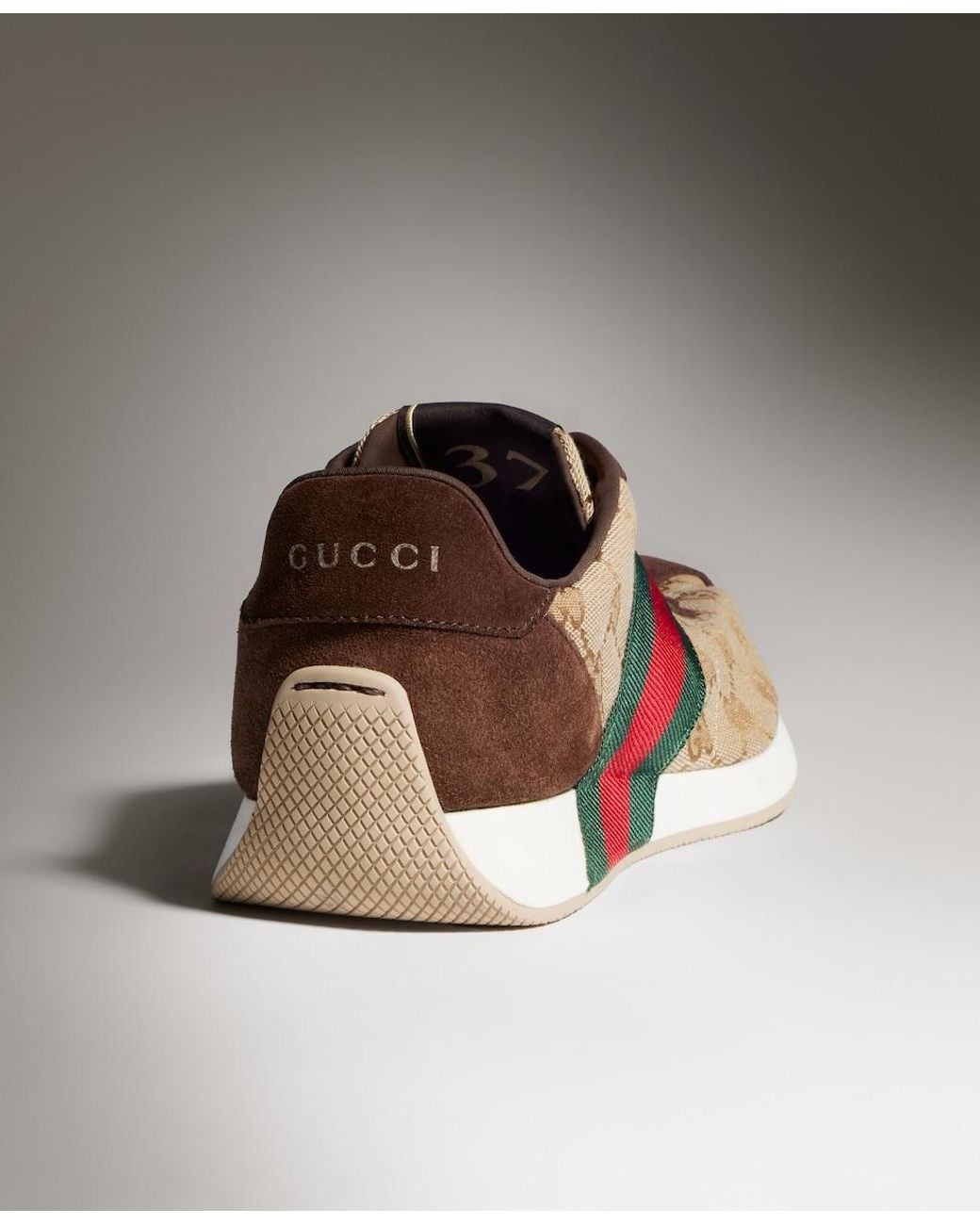Gucci Brown Tempo Sneaker