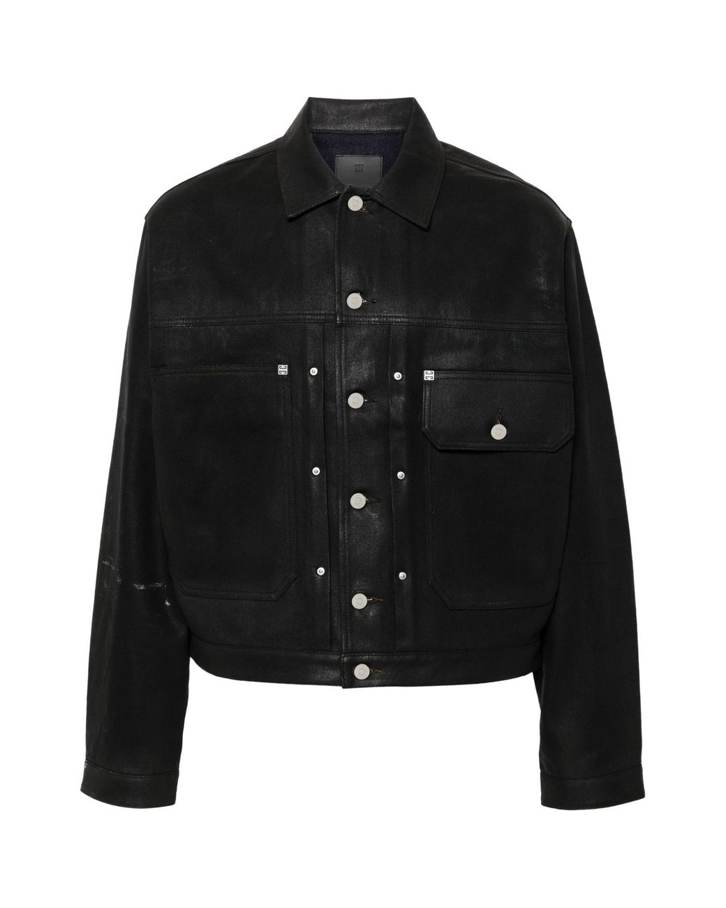 Givenchy Black Denim Jackets for men
