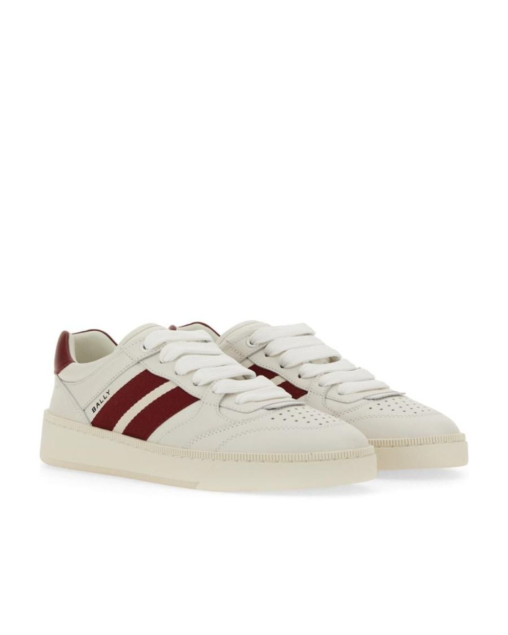 Bally Brown Raise Lace-Up Sneakers