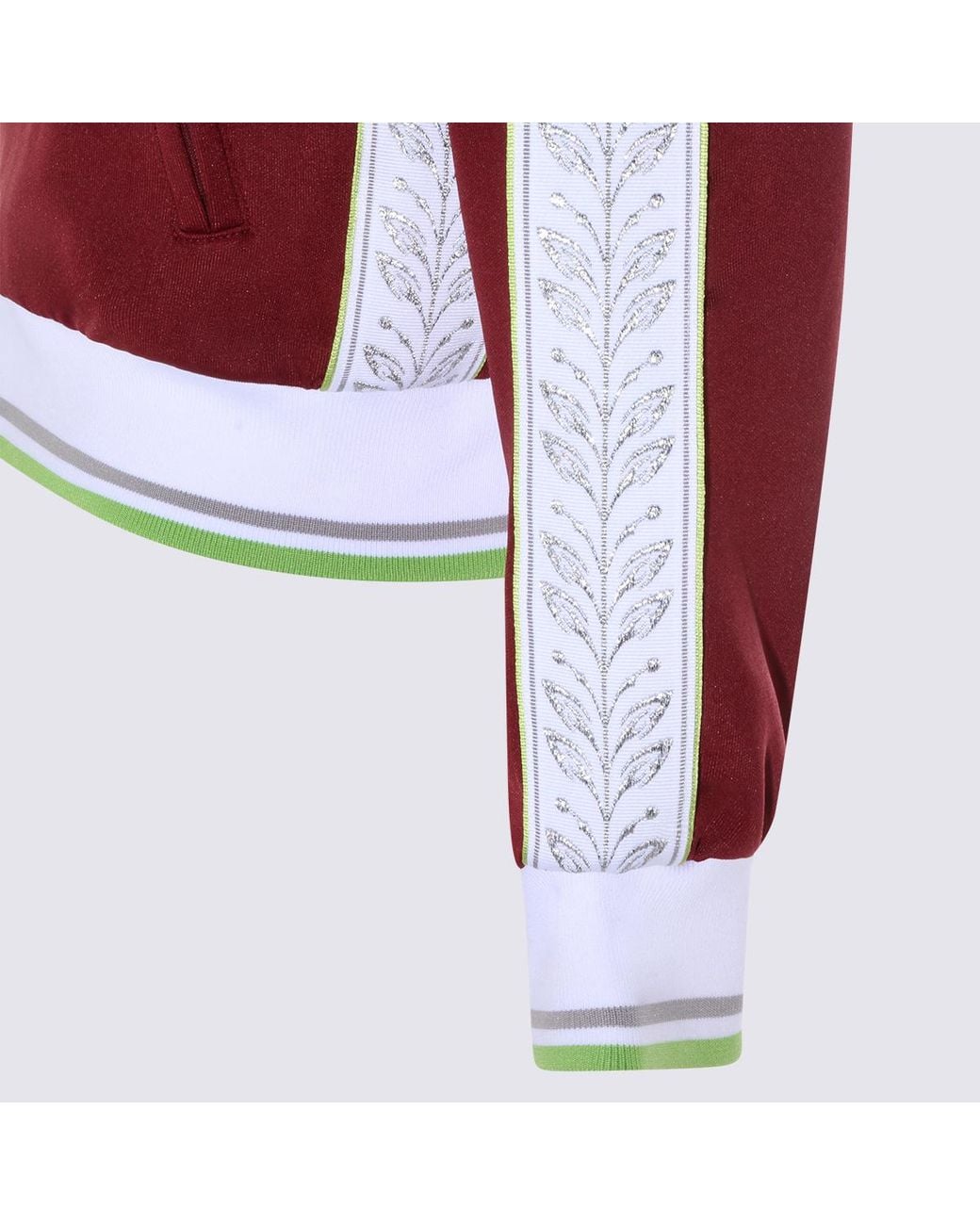 Casablanca Logo-Embroidered Zipped Sweatshirt for men