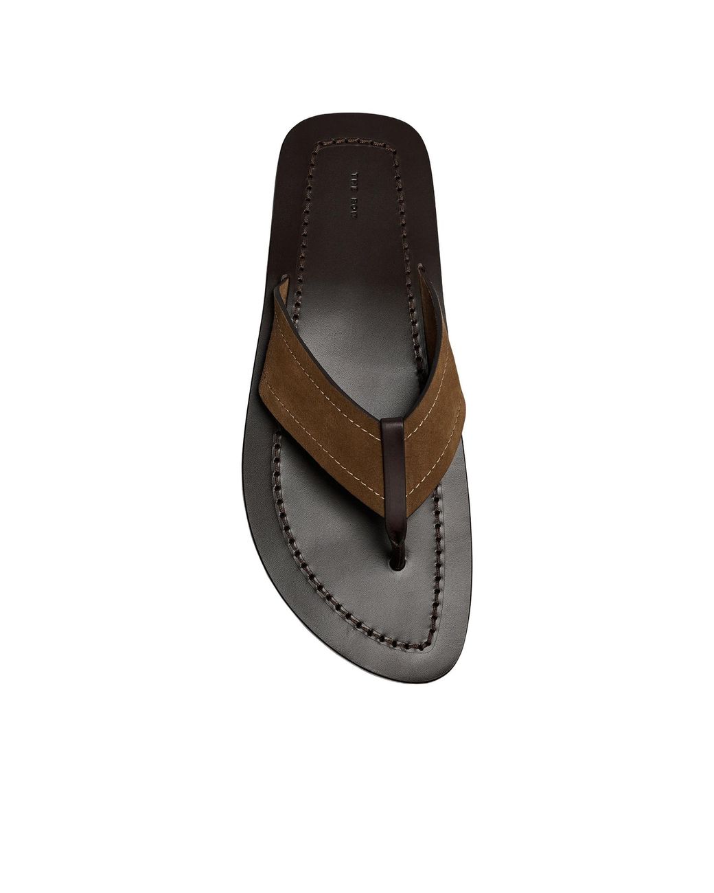 The Row Brown Dan Flip Flop for men