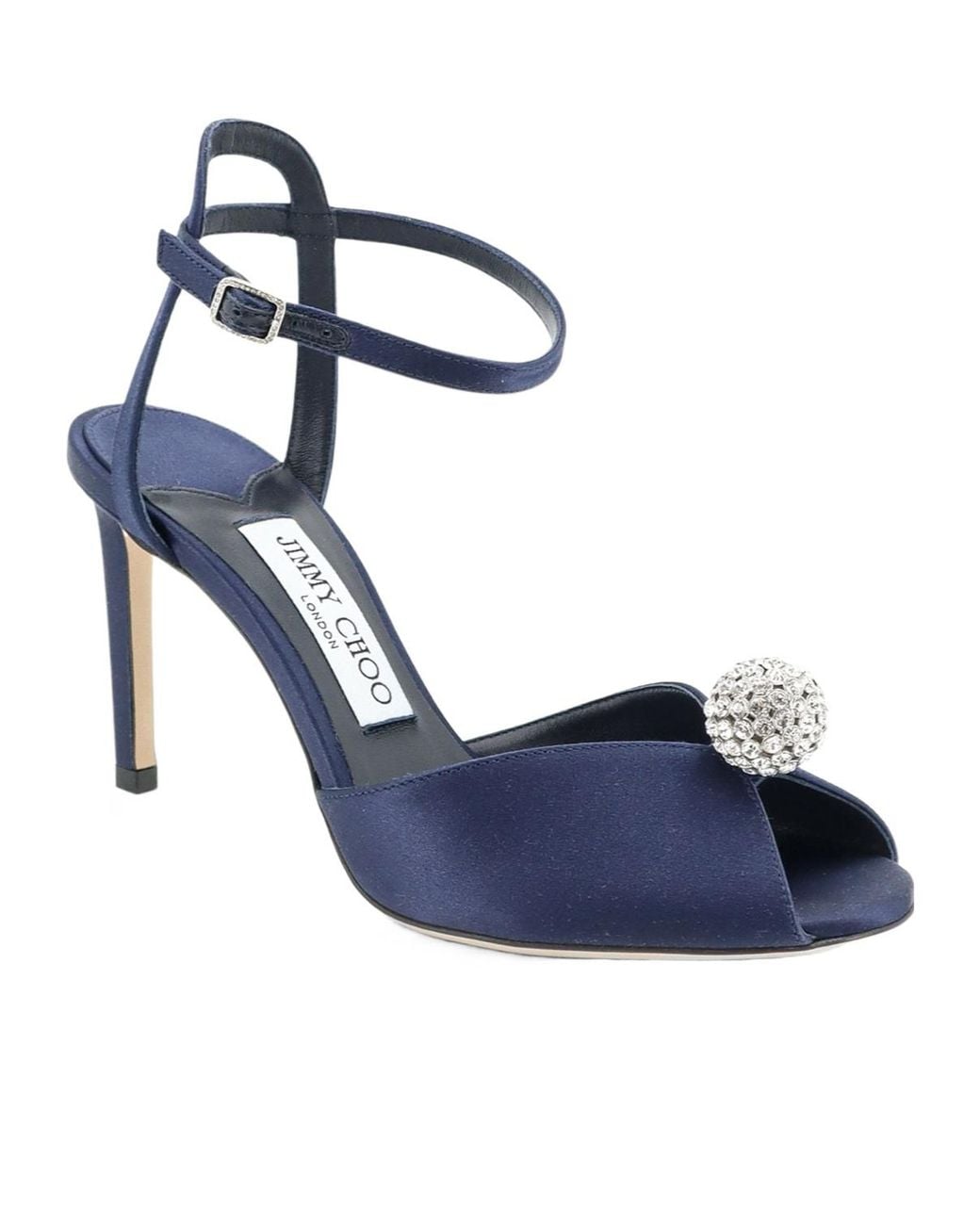 Jimmy Choo Blue Sacora 85