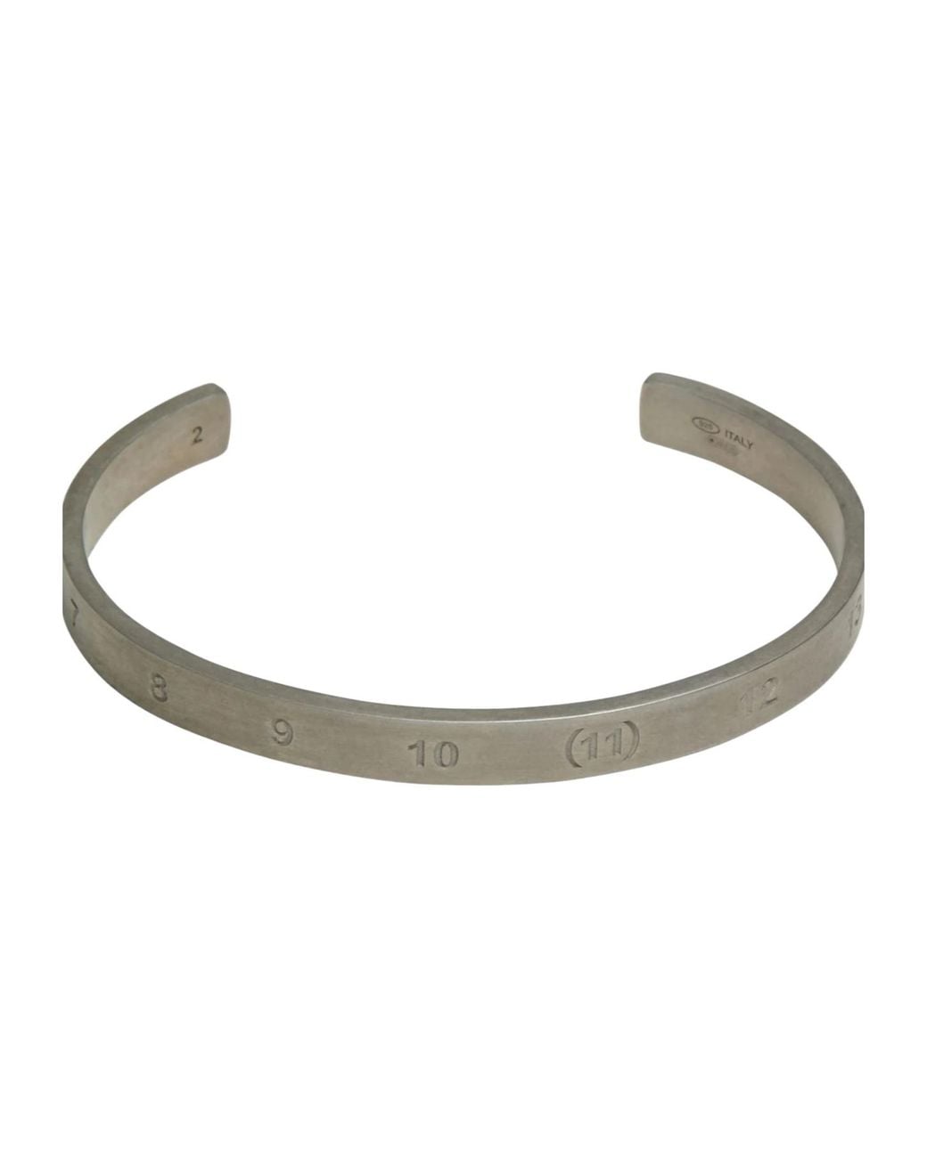 Maison Margiela Metallic Metal Bracelet