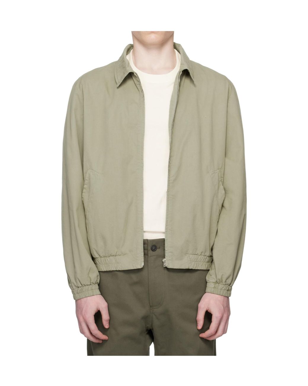 A.P.C. Green Gilbert Jacket for men