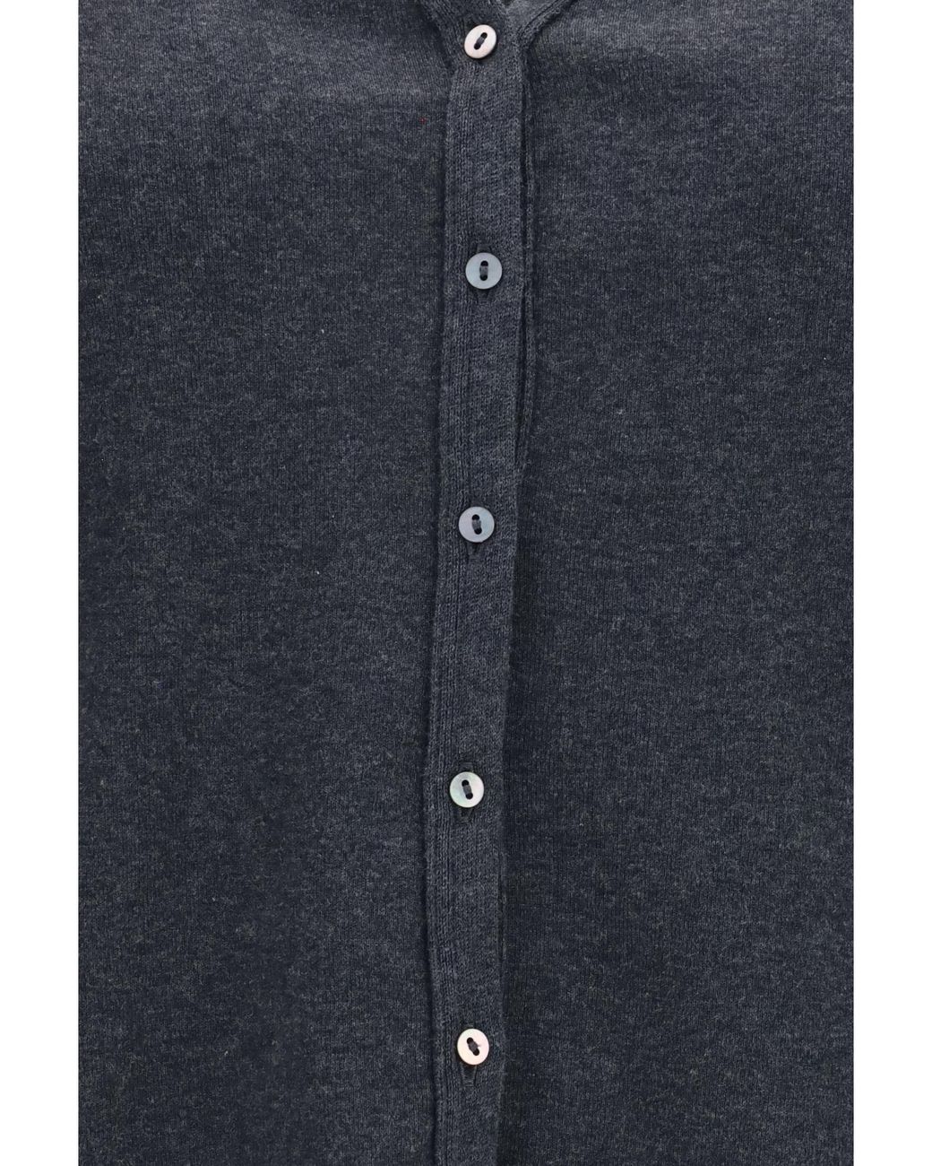 The Row Black Cresp Cardigan
