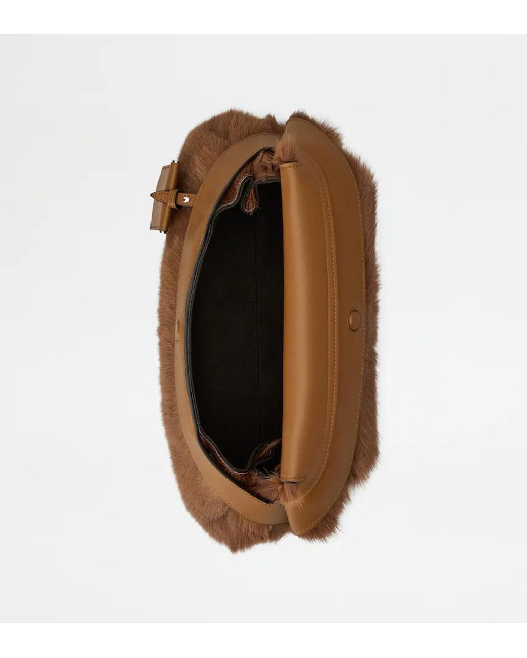 Tod's Brown Wave Pouch