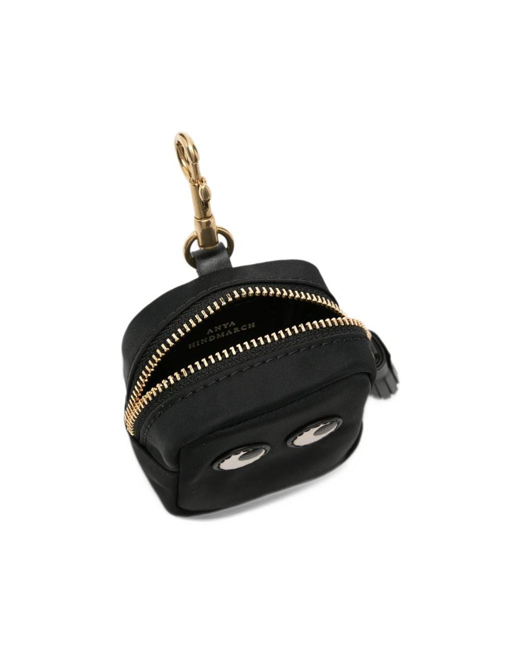 Anya Hindmarch Black Zippered Wallet