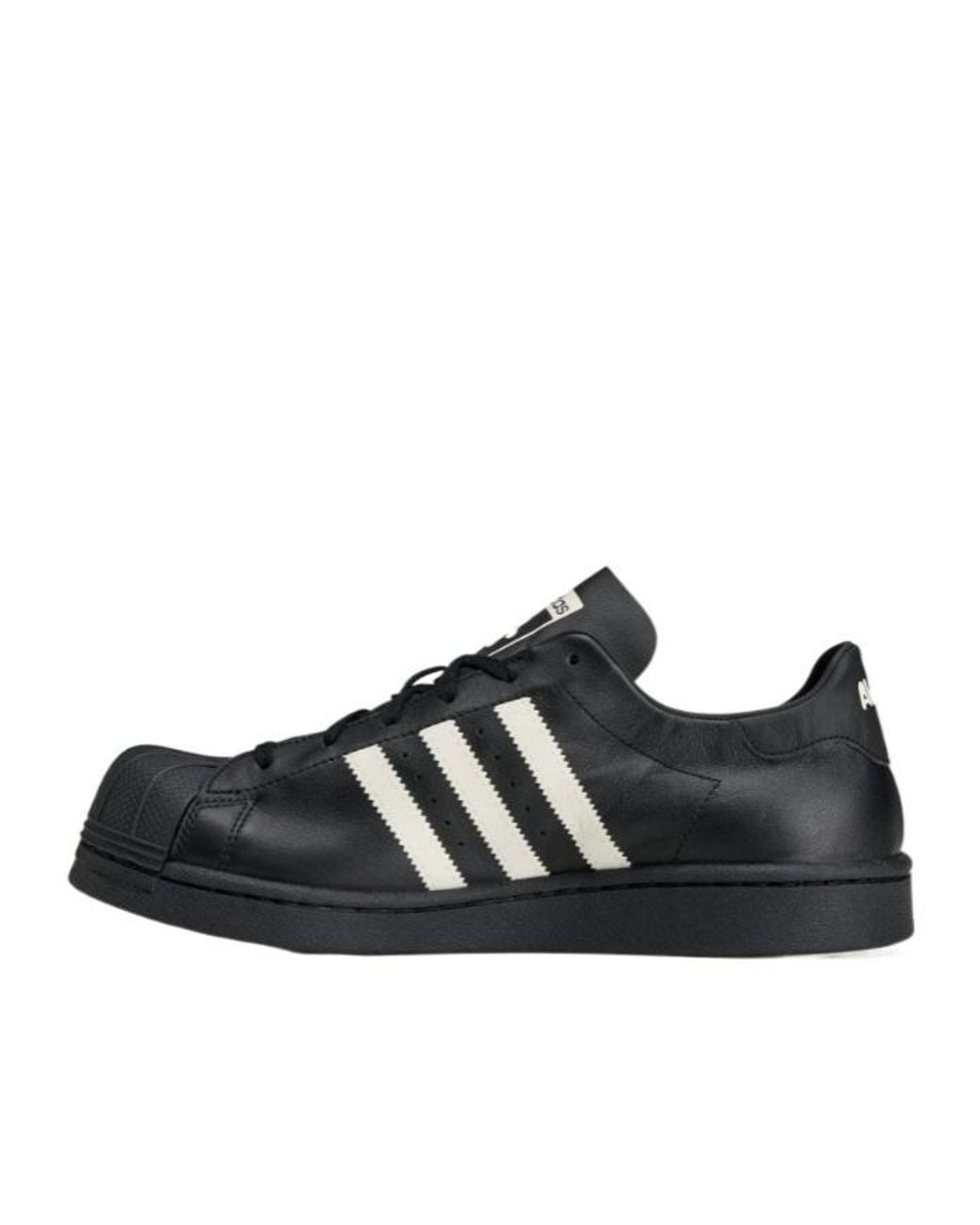 Adidas Black Originals Avavav Superstar Low-Top Sneakers