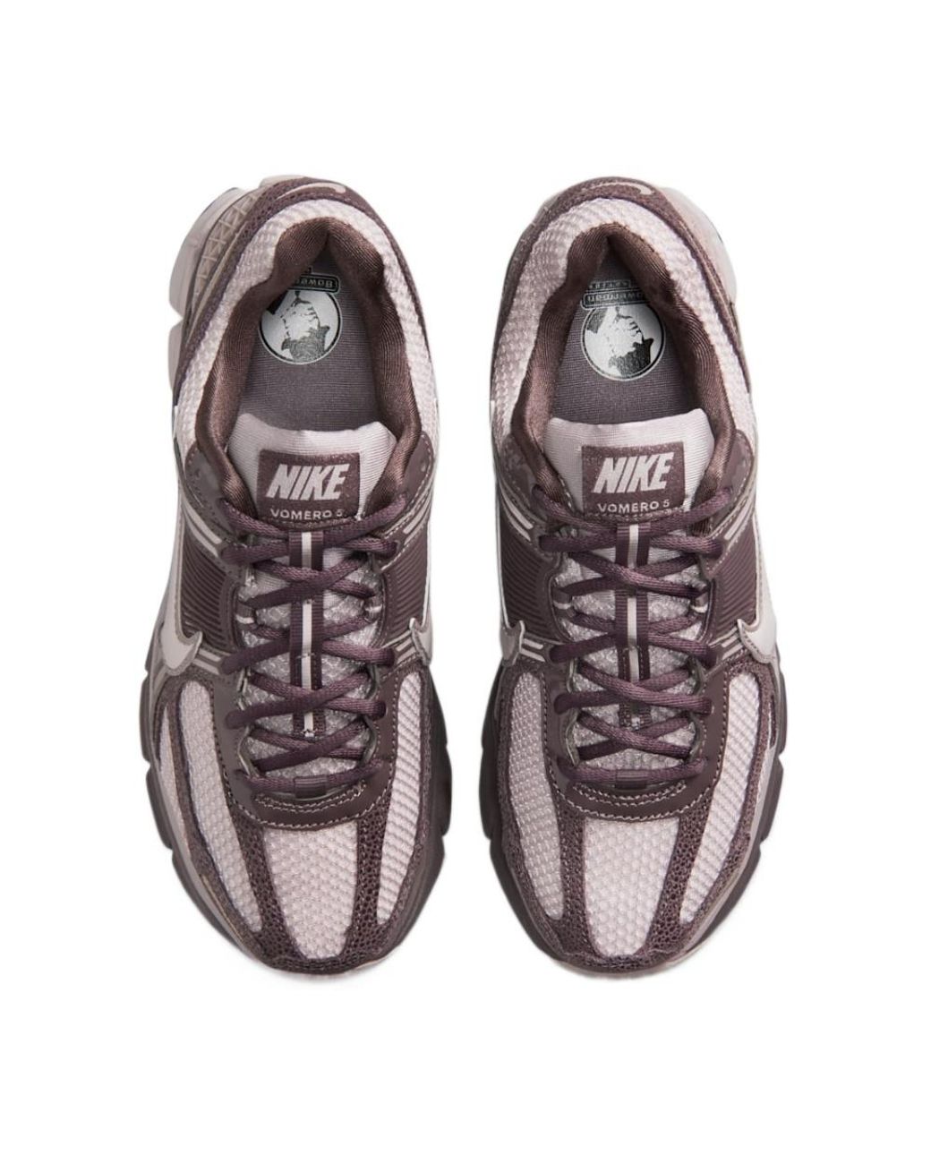 Nike Brown Zoom Vomero 5 Lace-Up Sneakers