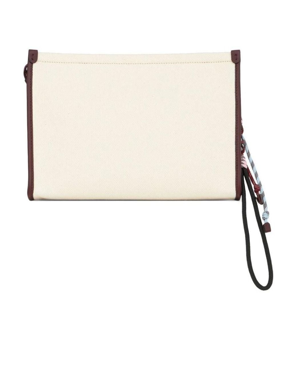 Etro Pink Nécessaire With Embroidered Pegaso Logo