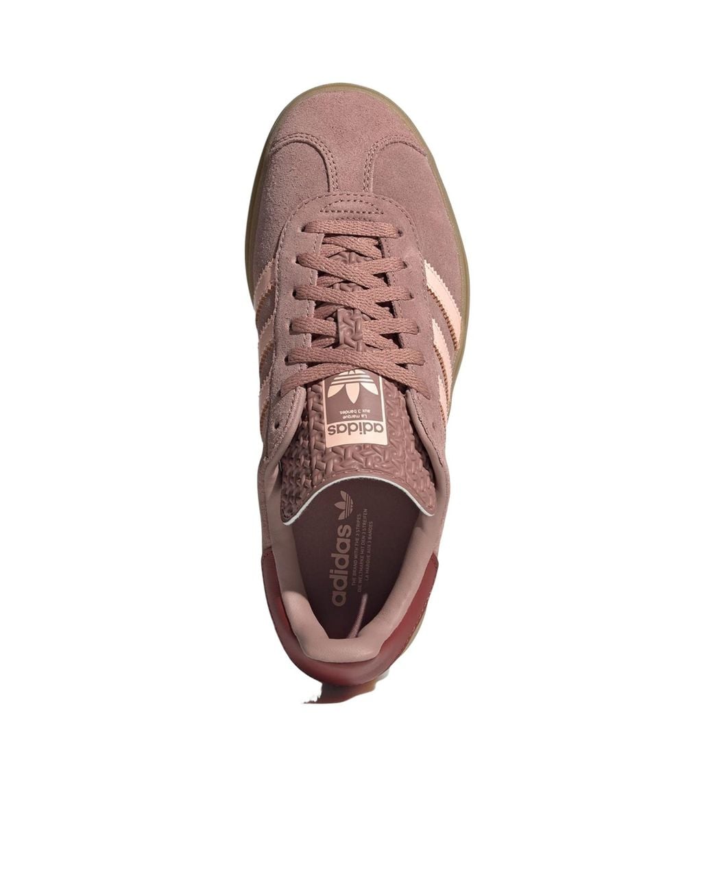 Adidas Brown Gazelle Bold Sneakers