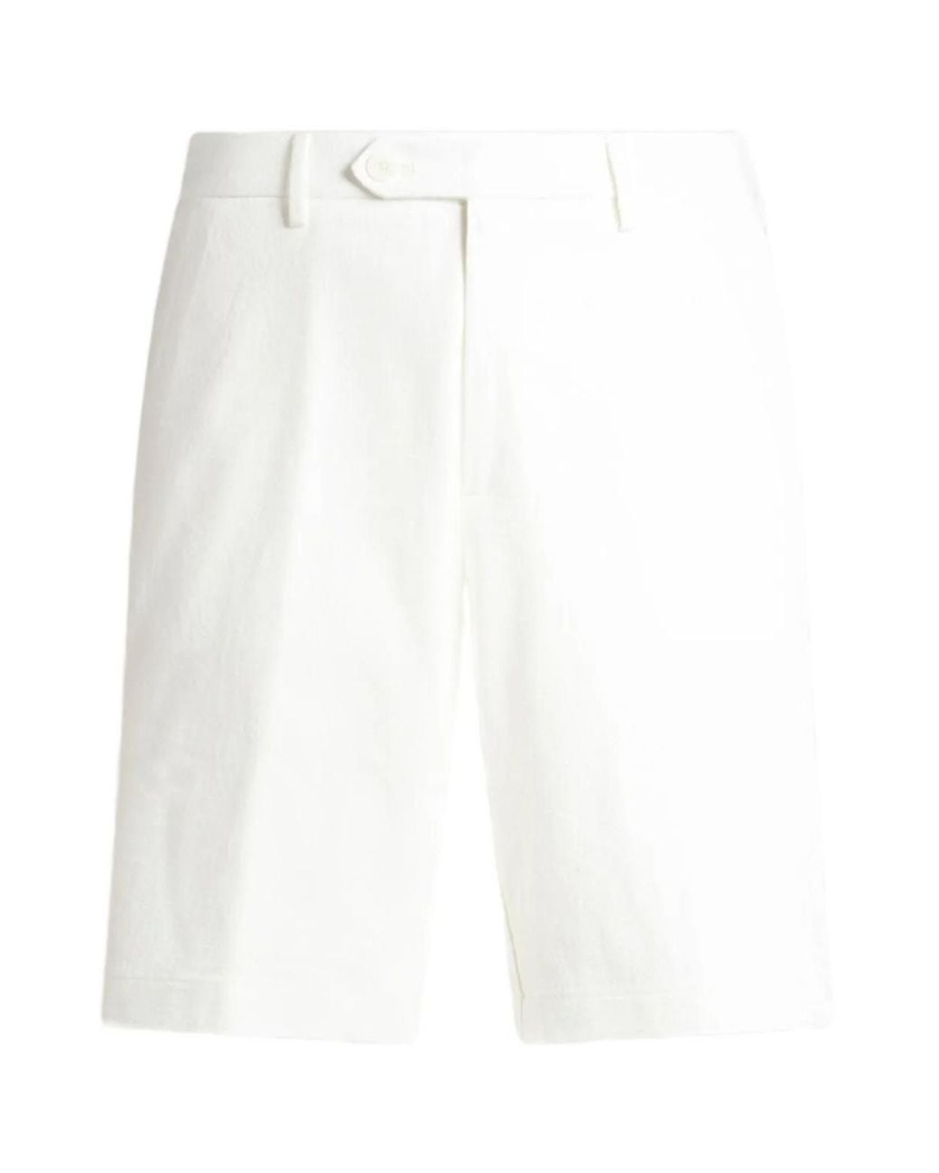 Etro White Jacquard Wide-Leg Bermuda Shorts for men