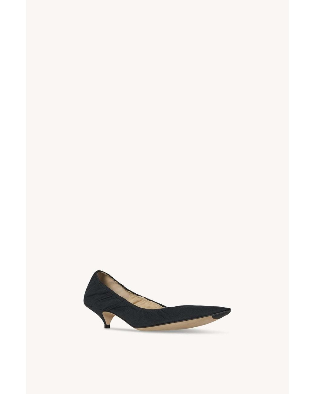 The Row Black 40Mm Liisa Pumps