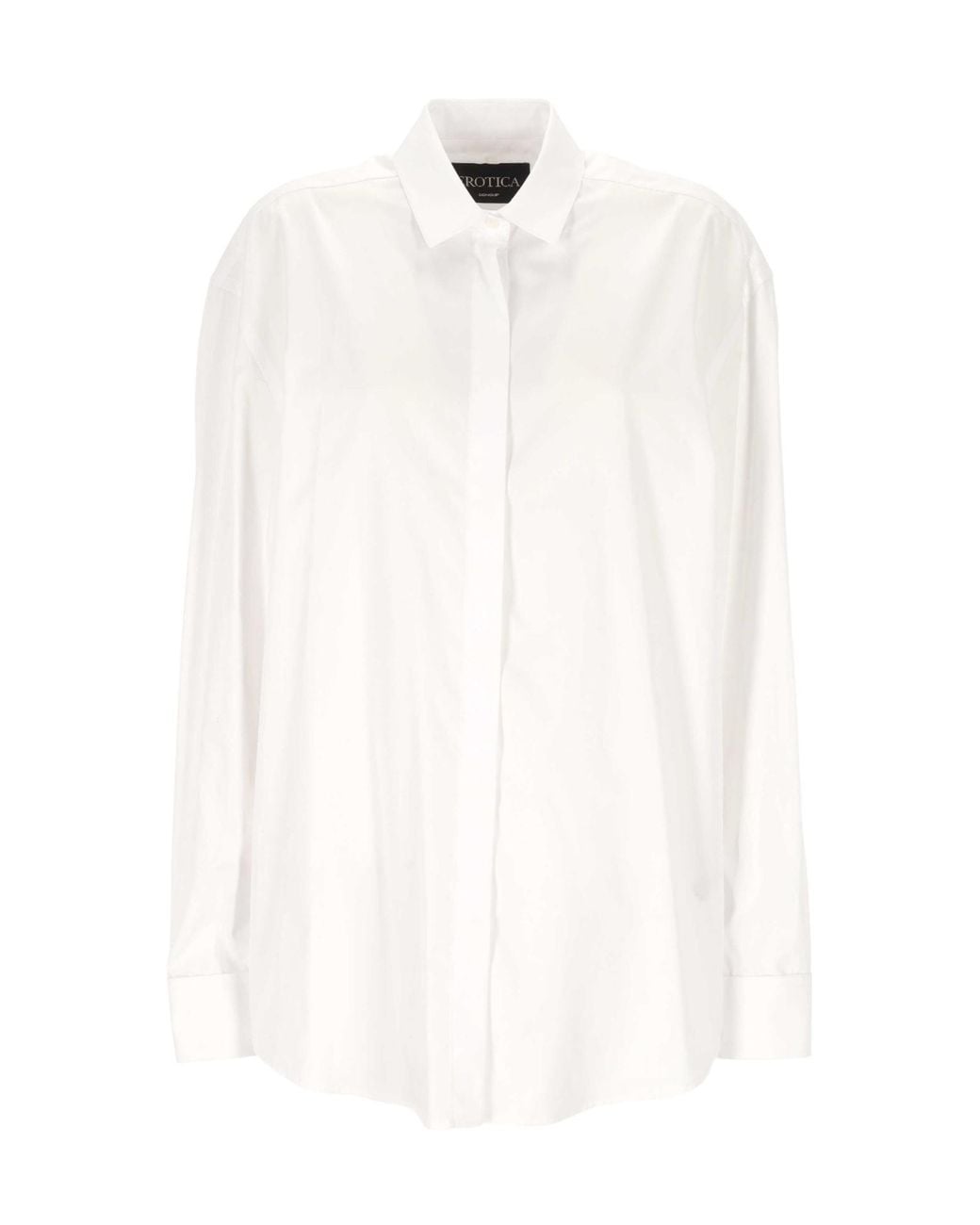 Dondup White Long-Sleeved Shirt