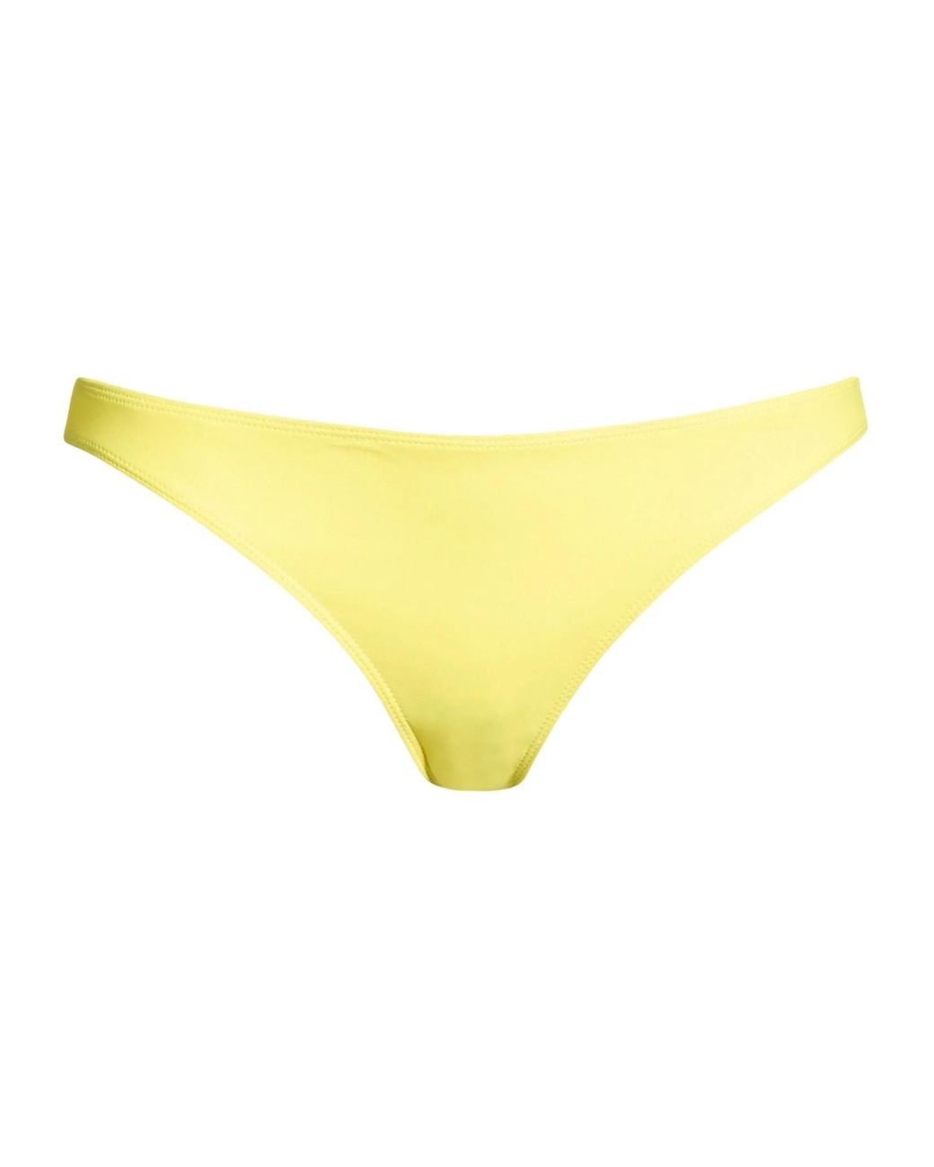 Isabel Marant Yellow Stretchy Fabric Bikinis