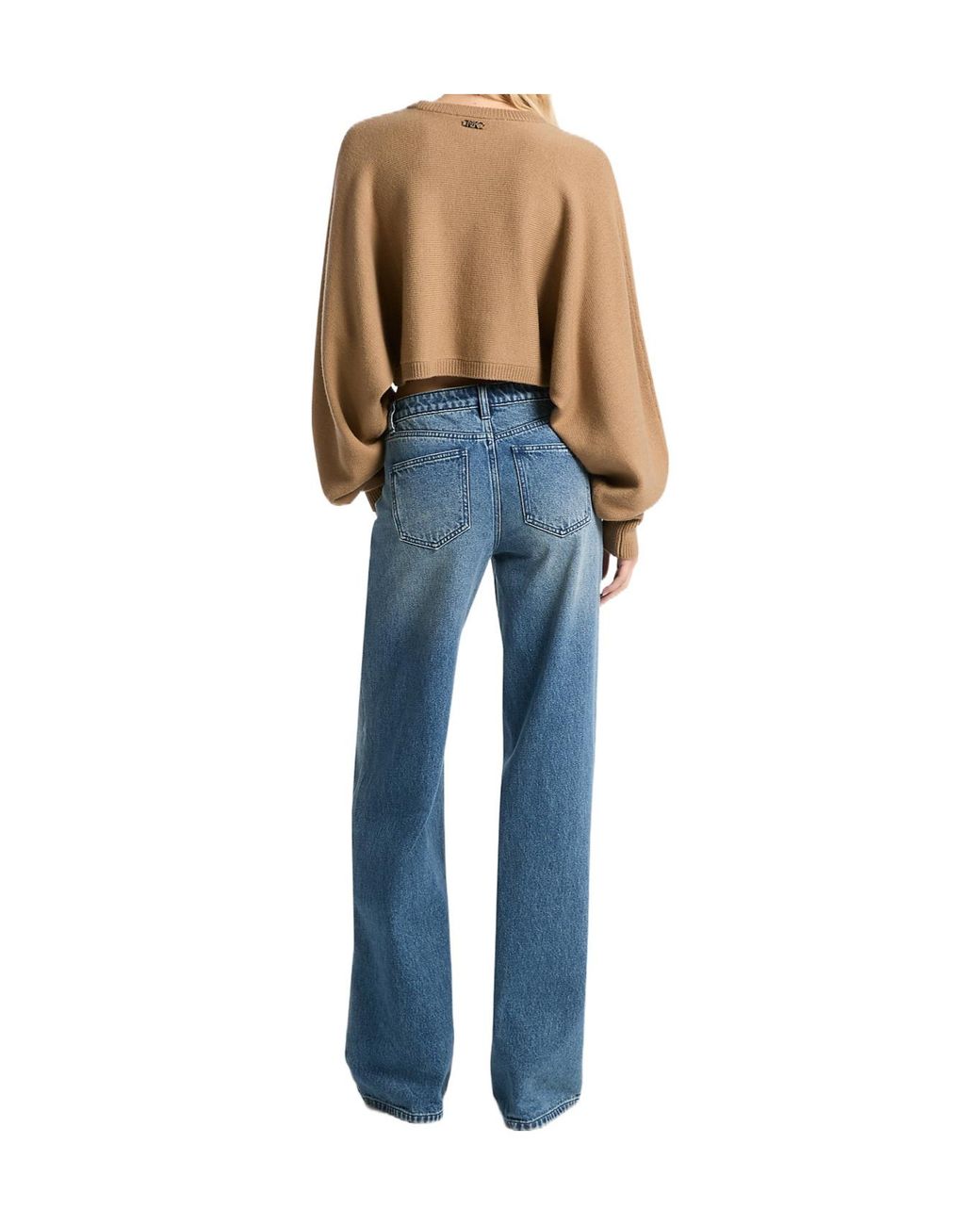 MICHAEL Michael Kors Blue Wide-Leg Jeans