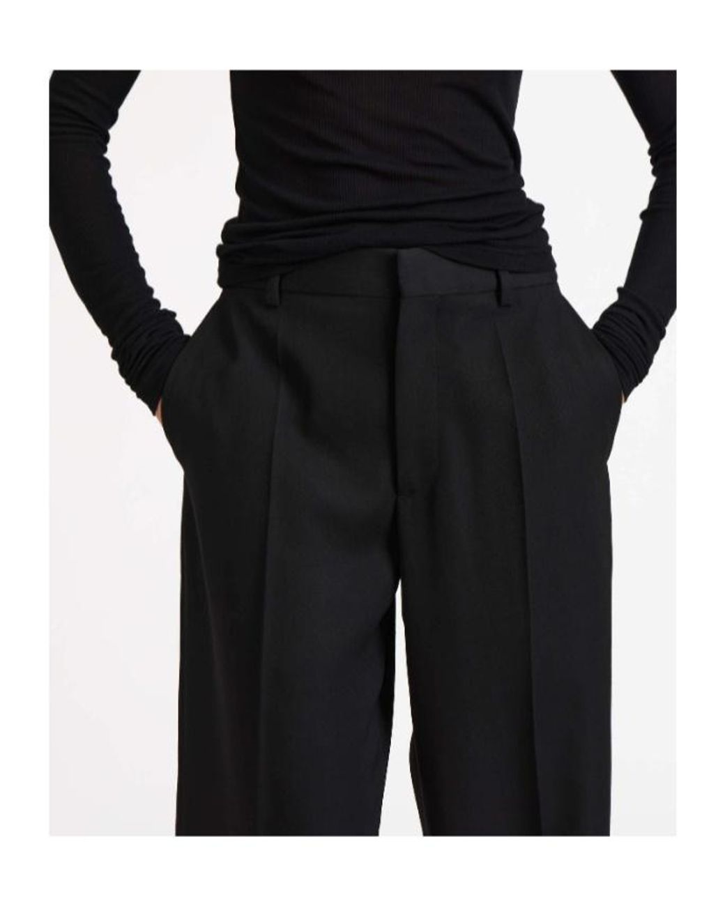J.W. Anderson Black Tailored Trousers