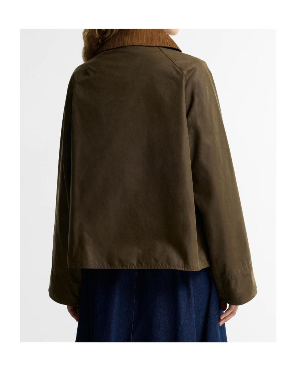 Barbour Brown "Modern Spey Wax Jacket"