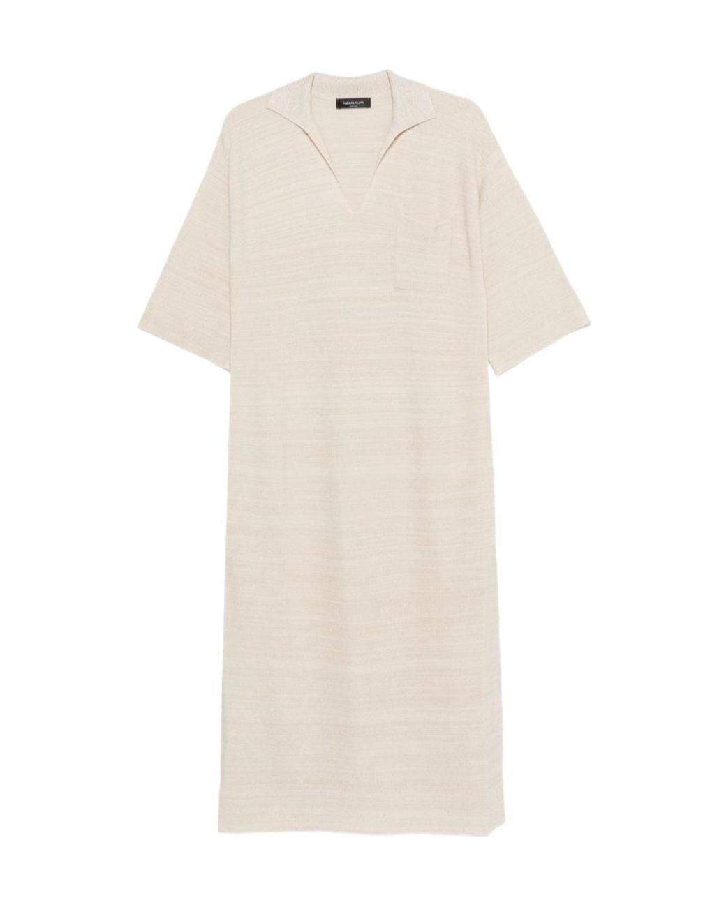 Fabiana Filippi White Striped Dress