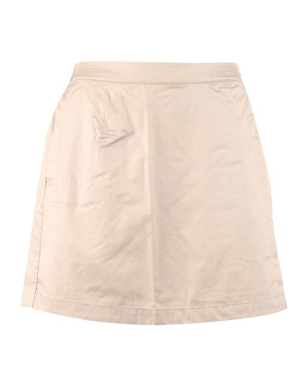 K-Way White Cotton Shorts