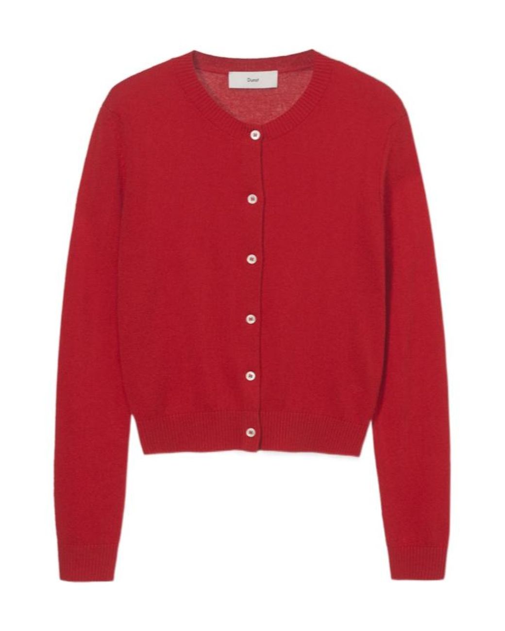 DUNST Red Long-Sleeve Cardigan