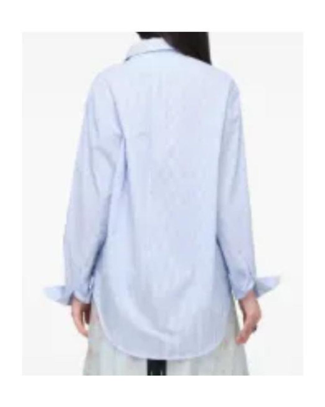 Marc Jacobs Blue Pop J Marc Striped Poplin Shirt
